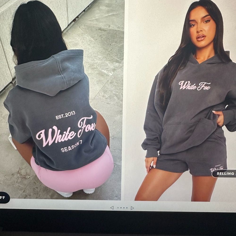 White Fox hoodie